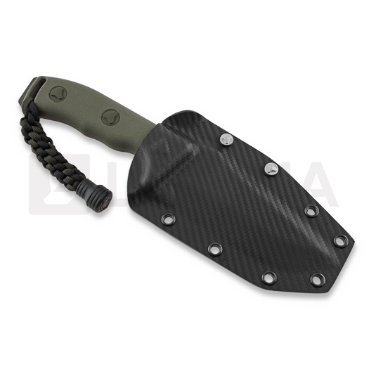 Microtech Currahee S/E veitsi, oliivinvihre&auml; 102-1OD