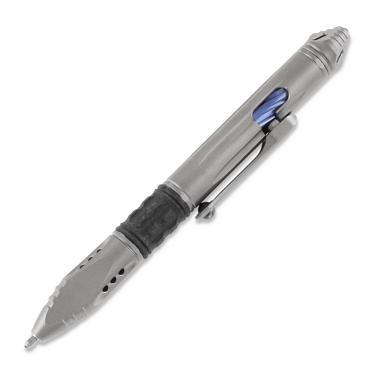 Microtech Kyroh kynä, Mini Bead Blast Titanium Tritium Insert 403M-TI-BBTRI