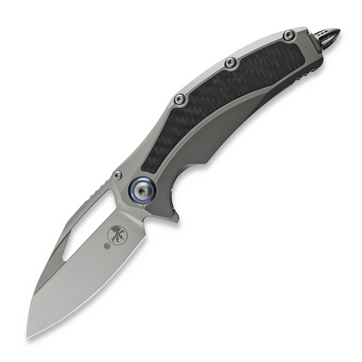 Briceag Microtech Matrix CF Inlays, satin 165C-4CFITI