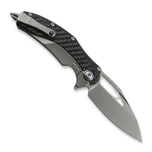 Microtech Matrix CF Scales kääntöveitsi, bead blasted 165C-7CFTI