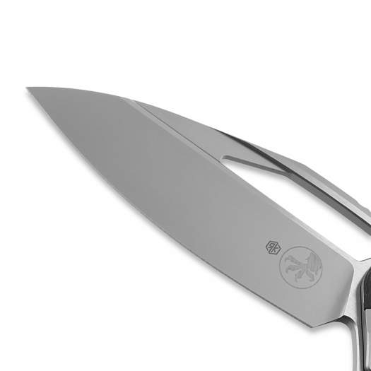 Microtech Matrix CF Scales sulankstomas peilis, bead blasted 165C-7CFTI