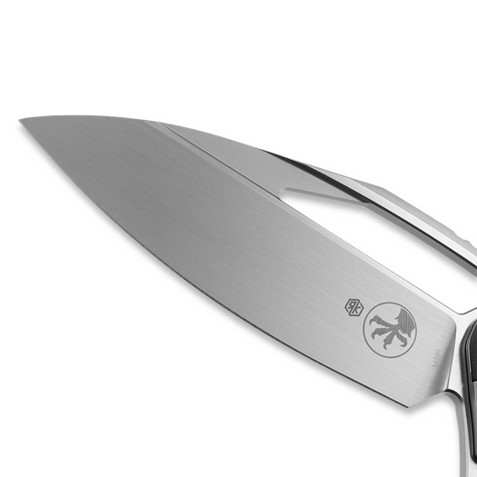 Microtech Matrix CF Scales sulankstomas peilis, satin 165C-4CFTI