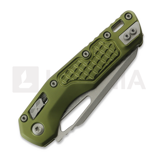 Microtech MSI Apocalyptic Finish, Standard, Fragged Aluminum, od green 210-10APFROD