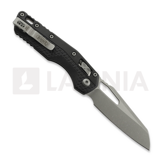 Microtech MSI Apocalyptic Finish &ouml;sszecsukhat&oacute; k&eacute;s, Standard, Tri-Grip handle, black 210T-10APPMBK