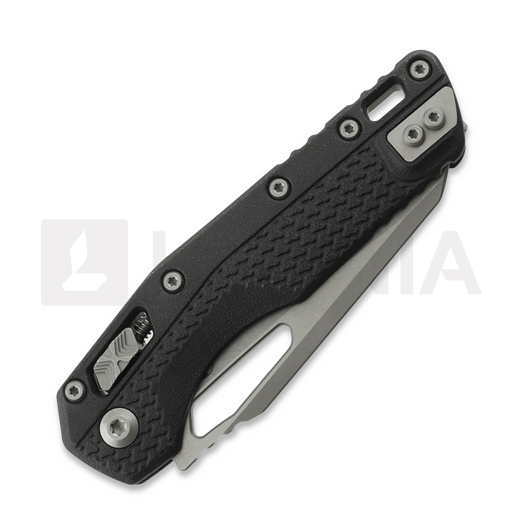 Microtech MSI Apocalyptic Finish sulankstomas peilis, Standard, Tri-Grip handle, black 210T-10APPMBK