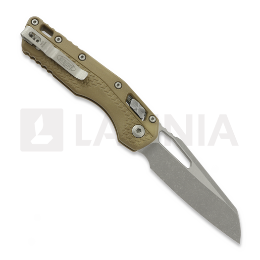 Microtech MSI Apocalyptic Finish 접이식 나이프, Standard, Tri-Grip handle, Dark Earth 210T-10APPMDE