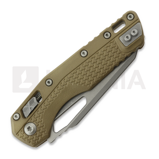 Microtech MSI Apocalyptic Finish 접이식 나이프, Standard, Tri-Grip handle, Dark Earth 210T-10APPMDE