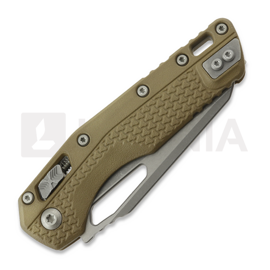 Microtech MSI Apocalyptic Finish 접이식 나이프, Standard, Tri-Grip handle, Dark Earth 210T-10APPMDE