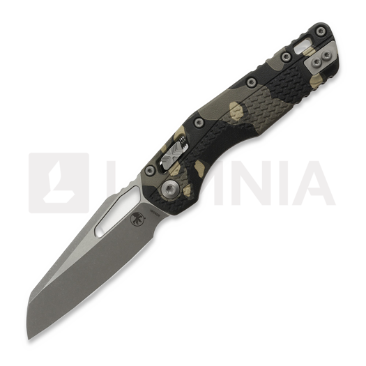 Microtech MSI Apocalyptic Finish fällkniv, Standard, Tri-Grip handle, tactical camo 210T-10APPMTC