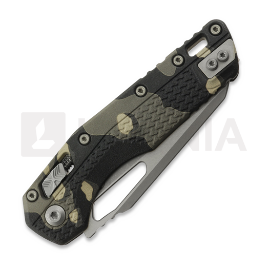 Microtech MSI Apocalyptic Finish sulankstomas peilis, Standard, Tri-Grip handle, tactical camo 210T-10APPMTC