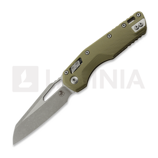Skladací nôž Microtech MSI Apocalyptic, Standard, Fluted G-10 od green 210-10APFLGTOD