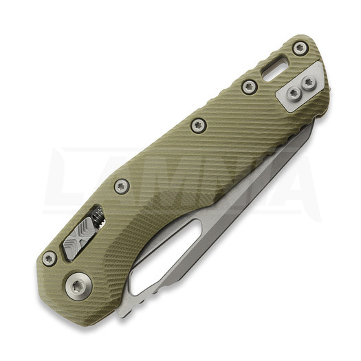 Microtech MSI Apocalyptic k&auml;&auml;nt&ouml;veitsi, Standard, Fluted G-10 od green 210-10APFLGTOD