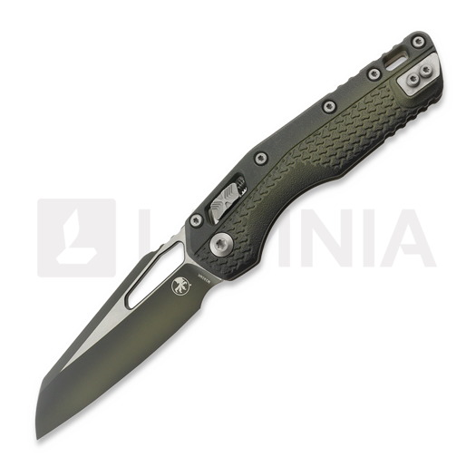 Microtech MSI Bazooka green cerakote összecsukható kés, Tri-Grip handle, bazooka green 210T-1PMFBO