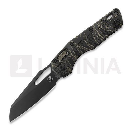 Microtech MSI Bronzed Apocalyptic finish kääntöveitsi, Standard, Tri-Grip handle, Tiger stripe camo 210T-1APPMTSC-V4W2