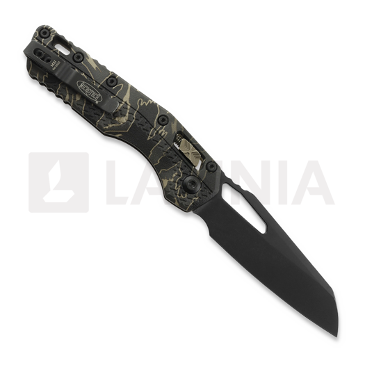 Microtech MSI Bronzed Apocalyptic finish kääntöveitsi, Standard, Tri-Grip handle, Tiger stripe camo 210T-1APPMTSC-V4W2