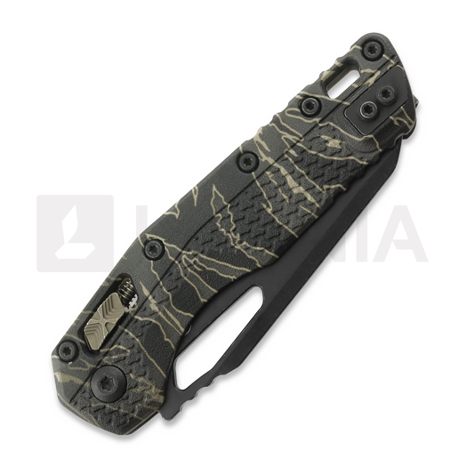 Microtech MSI Bronzed Apocalyptic finish sulankstomas peilis, Standard, Tri-Grip handle, Tiger stripe camo 210T-1APPMTSC-V4W2