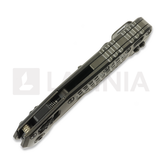 Microtech MSI DLC Stonewash Frag Pattern kääntöveitsi, combo terä 210-2DLCTFRMS1