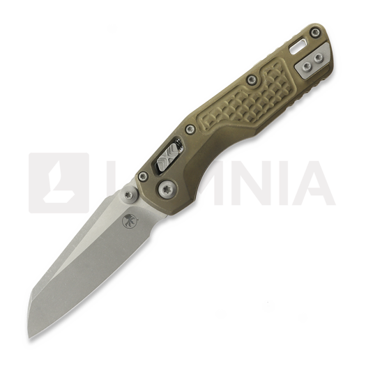 Microtech MSI Mini Ram-Lok Apocalyptic Antique Bronze Frag Titanium kääntöveitsi, bronze accent 210M-10APFRMS3