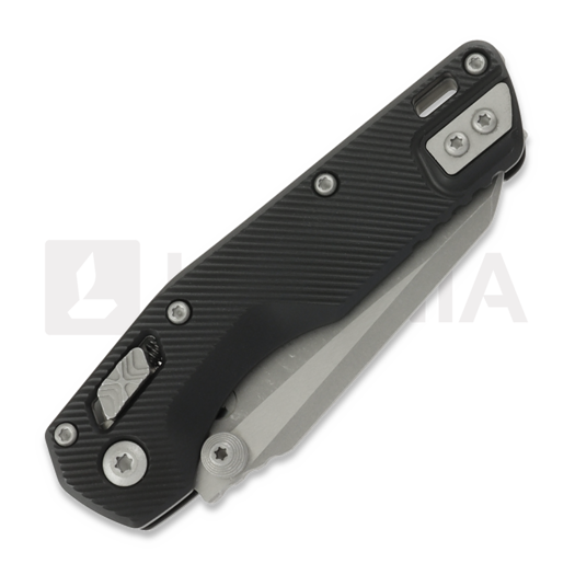 Microtech MSI Mini Ram-Lok Apocalyptic Standard Fluted Aluminum Black sulankstomas peilis 210M-10APFL