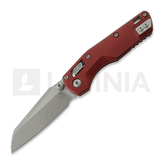 มีดพับ Microtech MSI Mini Ram-Lok Apocalyptic Standard Fluted Aluminum Merlot 210M-10APFLMR