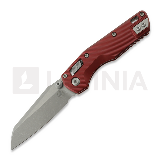 Navaja Microtech MSI Mini Ram-Lok Apocalyptic Standard Fluted Aluminum Merlot 210M-10APFLMR