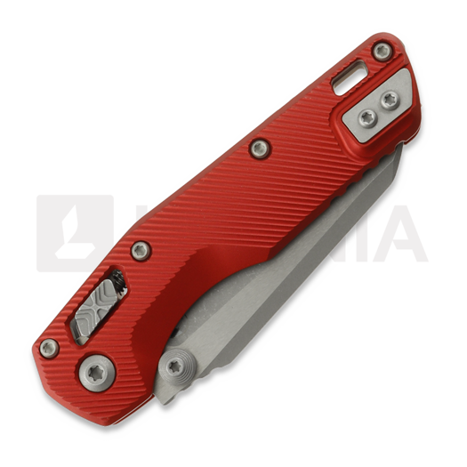 Navaja Microtech MSI Mini Ram-Lok Apocalyptic Standard Fluted Aluminum Red 210M-10APFLRD