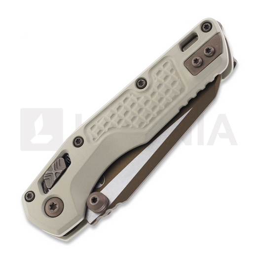 Microtech MSI Mini S/E Frag Champagne Gold Standard kääntöveitsi 210M-1FRCG-C19Z23