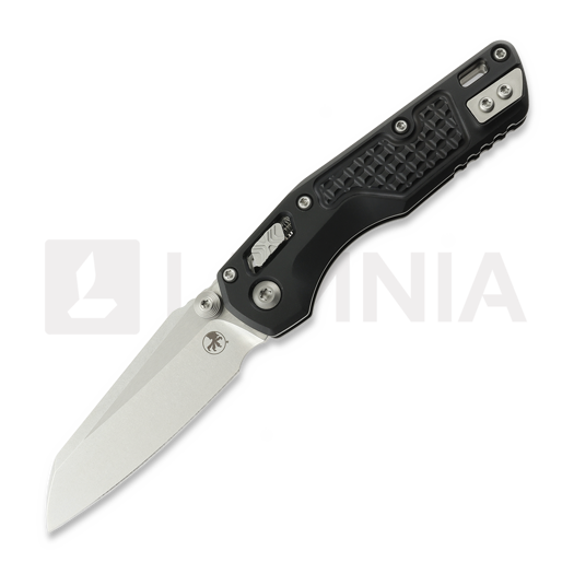 Saliekams nazis Microtech MSI Mini S/E Stonewash Standard Frag, black 210M-10FR