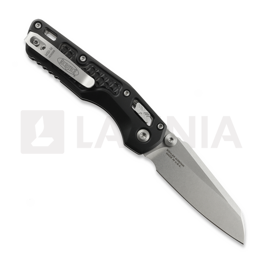 Microtech MSI Mini S/E Stonewash Standard Frag kääntöveitsi, musta 210M-10FR