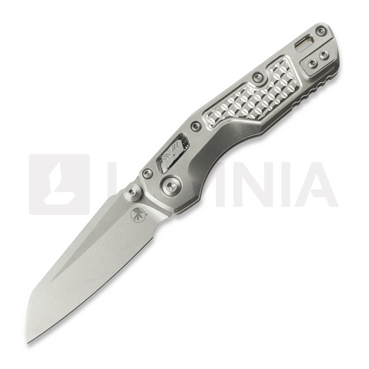 Microtech MSI Mini S/E Stonewash Standard Frag Titanium סכין מתקפלת, bronze accents 210M-10FRMS2