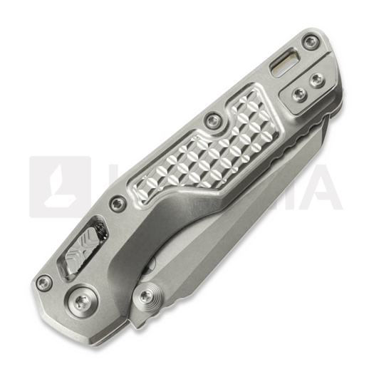 Couteau pliant Microtech MSI Mini S/E Stonewash Standard Frag Titanium, bronze accents 210M-10FRMS2