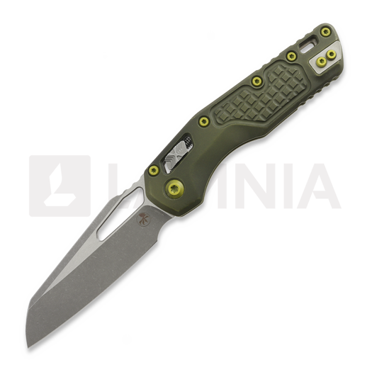 Liigendnuga Microtech MSI Ram-Lok, Distressed Grenade Green, Apocalyptic Standard 210-10FRDGG-U25