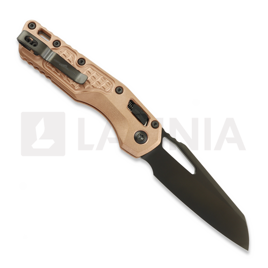 Microtech MSI Ram-Lok DLC Stonewash Frag Copper 접이식 나이프, DLC accent 210-1DLCTFRMS4