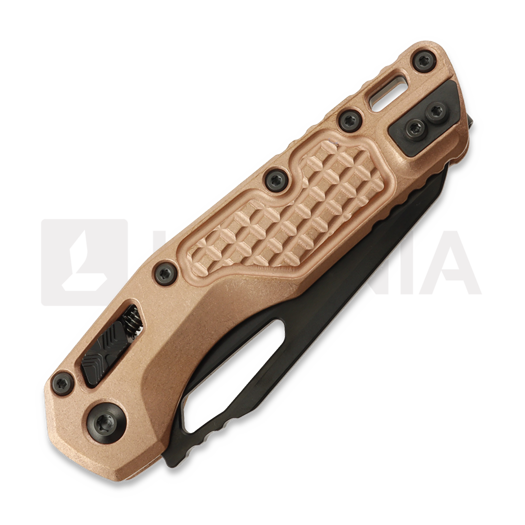 Microtech MSI Ram-Lok DLC Stonewash Frag Copper 접이식 나이프, DLC accent 210-1DLCTFRMS4