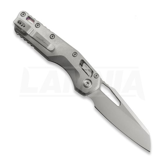 Microtech MSI Ram-Lok 折り畳みナイフ, Flat Titanium, stonewashed 210-10MS3