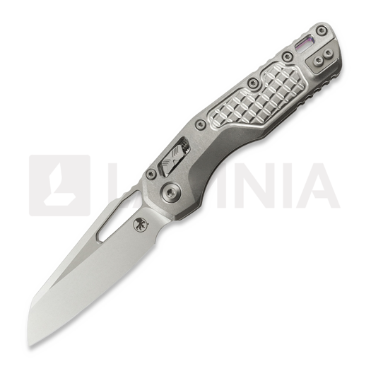 Microtech MSI Ram-Lok 접이식 나이프, Frag Titanium, stonewashed 210-10FRMS3