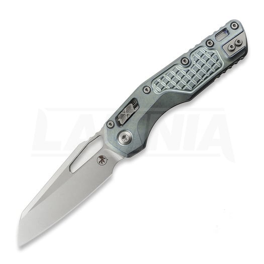 Складной нож Microtech MSI Ram-Lok, Ice Blue Ano Frag, Stonewash 210-10FRMS6