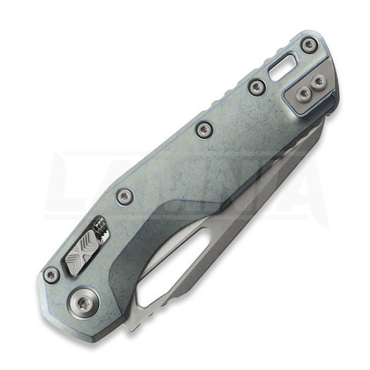 Microtech MSI Ram-Lok összecsukható kés, Ice Blue Ano Slab, Stonewash 210-10MS6
