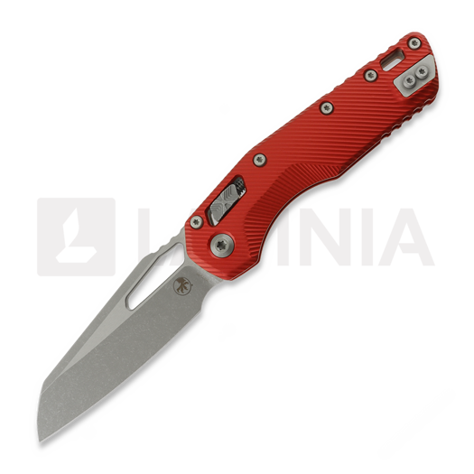 Складной нож Microtech MSI S/E, Red Fluted Aluminum, Apocalyptic 210-10APFLRD
