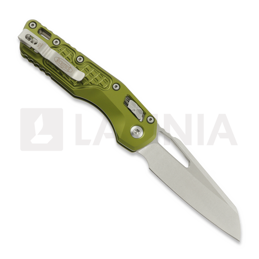 Microtech MSI S/E Stonewash Standard Frag OD Green 접이식 나이프 210-10FROD