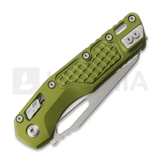 Microtech MSI S/E Stonewash Standard Frag OD Green 접이식 나이프 210-10FROD