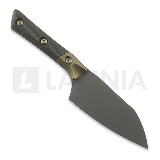 Chef&acute;s knife Microtech Santoku 4,2" Bolstered - DLC - Carbon Fiber Signature Series 3300B-1DLCCFS