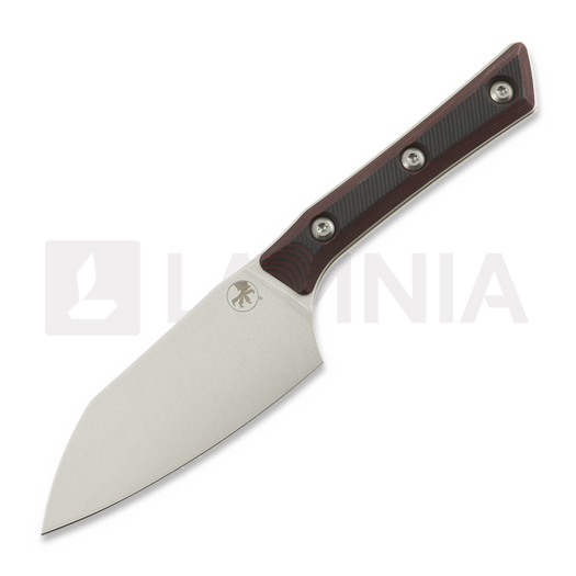Microtech Santoku 4,2" - Stonewash - Black Cherry G10 주방용 칼 3300-10BC