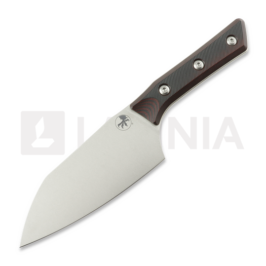 Microtech Santoku 6" - Stonewash - Black Cherry G10 キッチンナイフ 3200-10BC