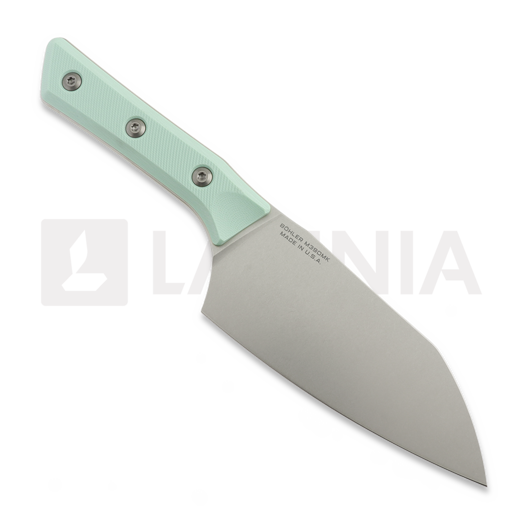 Kuchyňsk&yacute; nůž Microtech Santoku 6" - Stonewash - Caribbean G10 3200-10CA