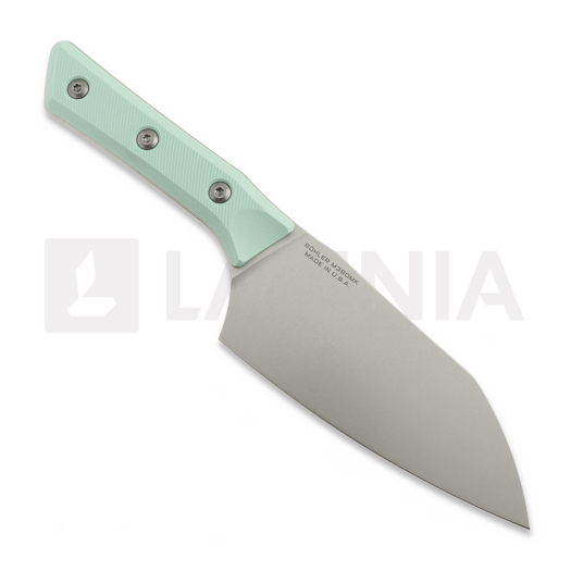 Kuchyňský nůž Microtech Santoku 6" - Stonewash - Caribbean G10 3200-10CA