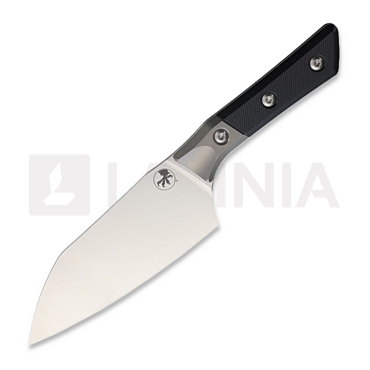 Microtech Santoku 6" - Stonewash - G10 kökskniv, svart 3200B-10BK