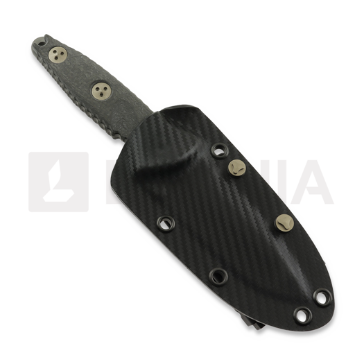 Microtech Socom Alpha Mini S/E DLC CF Signature Series veitsi 113M-1DLCCFS