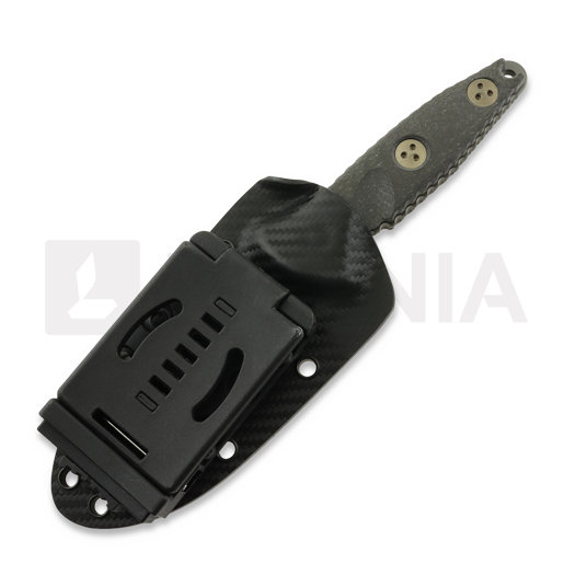Microtech Socom Alpha Mini S/E DLC CF Signature Series peilis 113M-1DLCCFS