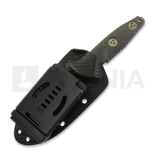 Microtech Socom Alpha Mini S/E DLC CF Signature Series veitsi 113M-1DLCCFS